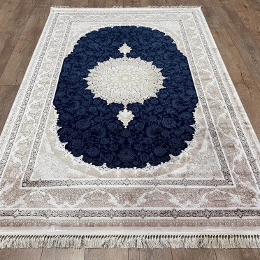 Турецкий ковер 0932A C_MAVI C_KREM SHIMAL