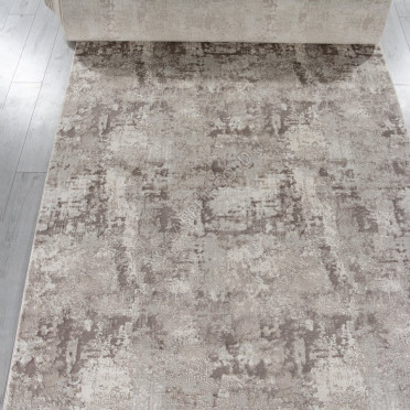 Ковер 38871 - 780 BEIGE / GREY - Дорожка - коллекция BRAND