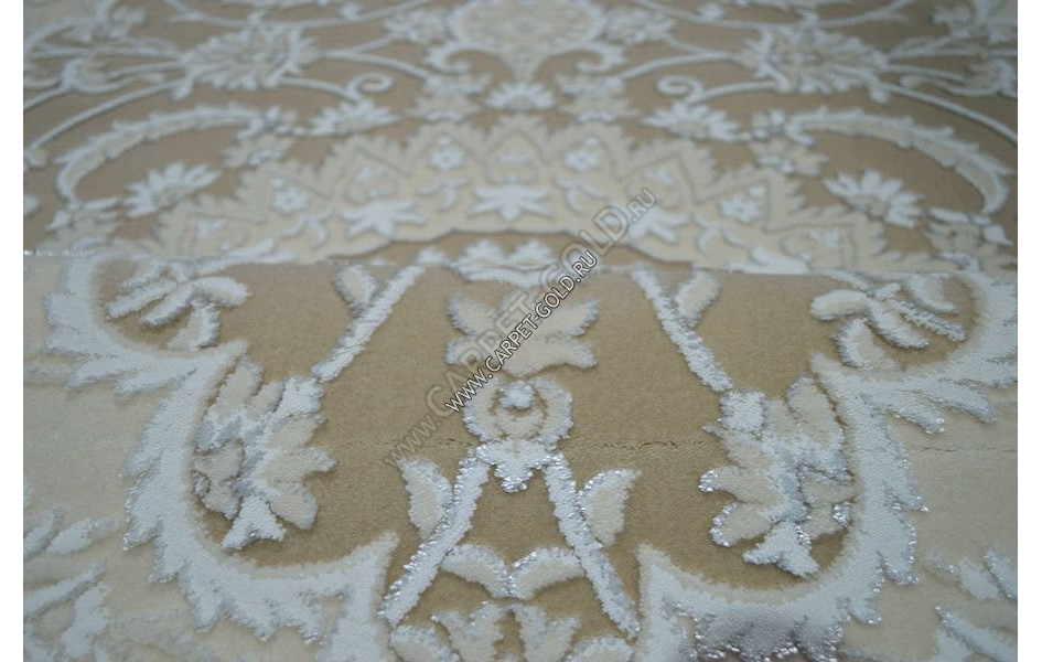 Турецкий ковер Istinia 0853A B.BEIGE B.BEIGE
