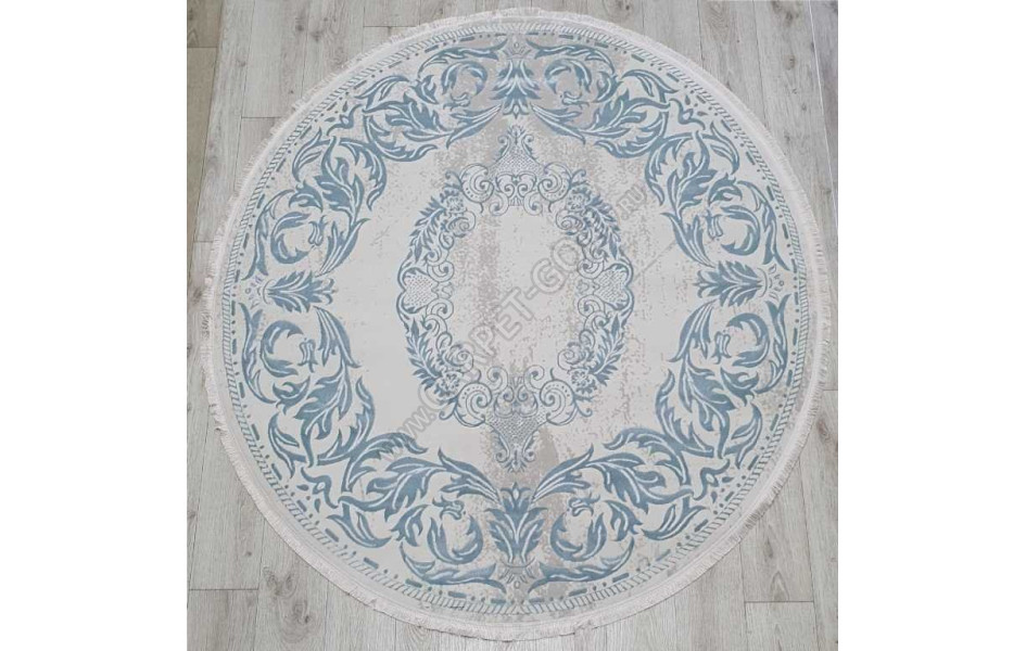 Турецкий ковер Amatis Lux 36567A DAIRE BLUE / BLUE