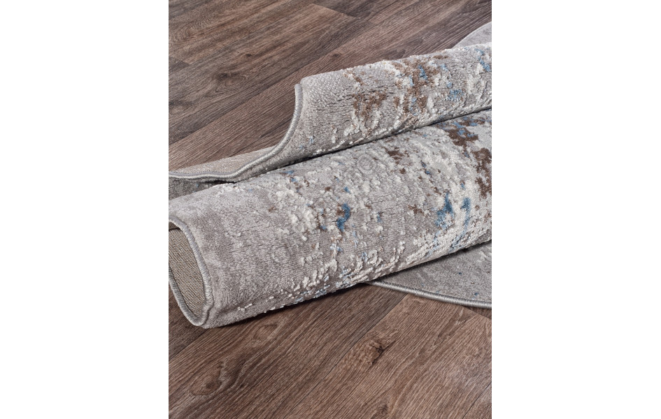 Ковер 03856A - BLUE / BLUE - Круг