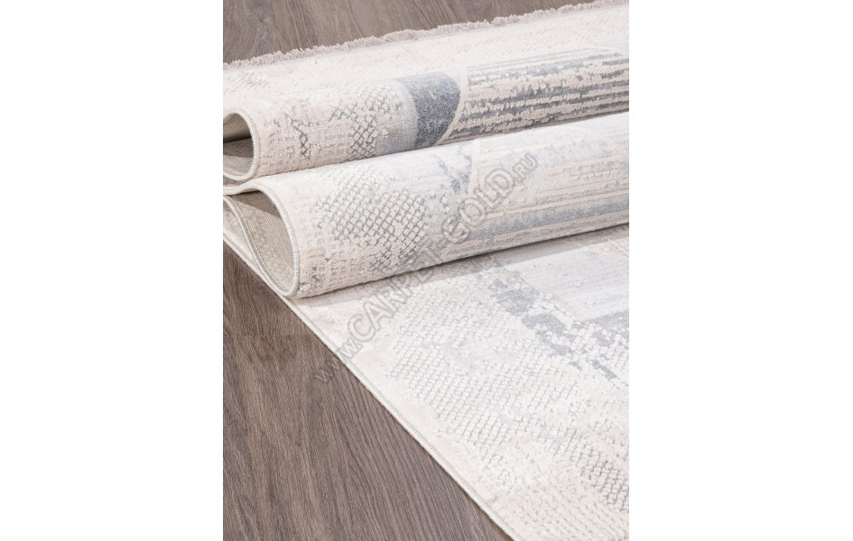 Ковер C640AC - BEIGE / L.GREEN - Прямоугольник - коллекция PERLA