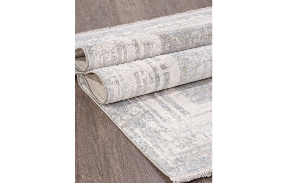 Ковер C774AC - BEIGE / L.GREY - Прямоугольник - коллекция PERLA