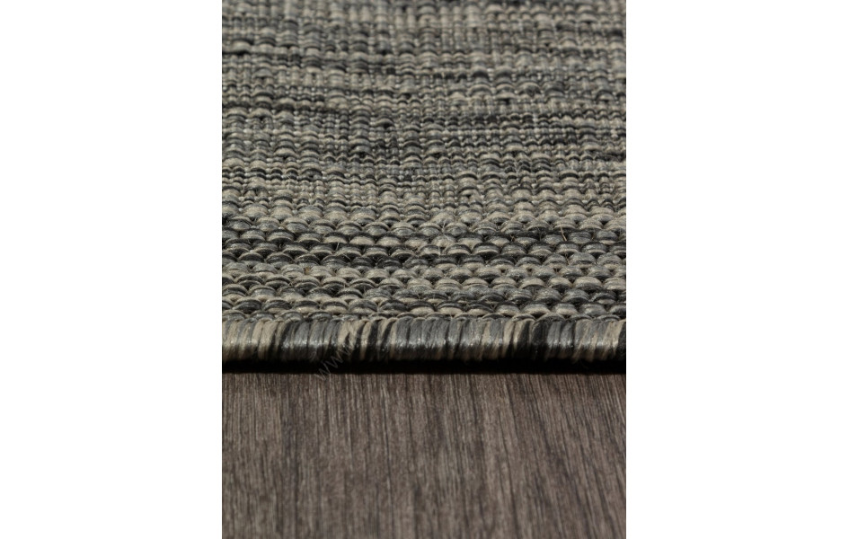 Ковер S008 - DARK GRAY - Прямоугольник - коллекция KAIR