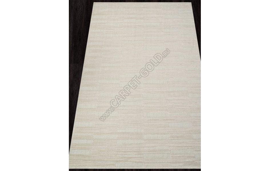 Ковер D332A - KREM COKEN / HEATSET KREM - Прямоугольник - коллекция TURIN