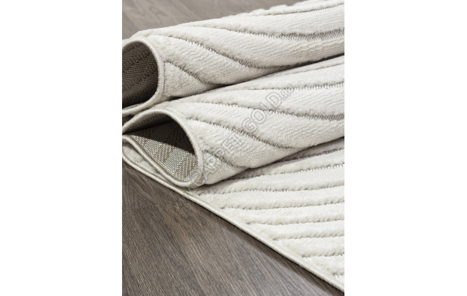 Ковер E126AW - CREAM / CREAM - Прямоугольник - коллекция JUNO