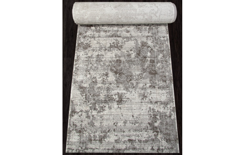 Ковер F239 - GRAY-BEIGE - Дорожка - коллекция GRAFF