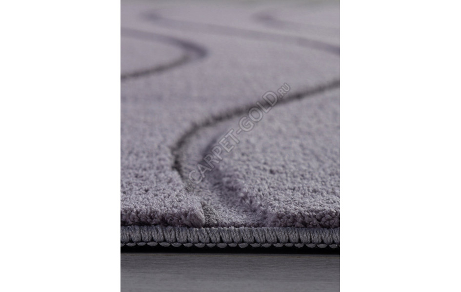 Ковер PX3003 - GRAY - Прямоугольник - коллекция AURA