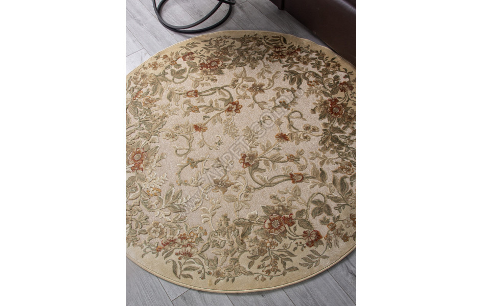 Ковер 938027 - 636260 - Круг - коллекция GENOVA